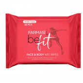 Farmasi Be Fit Yüz ve Vücut İiçin Islak Mendil 30'lu - 1