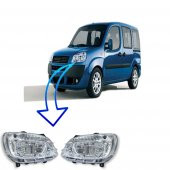 FİAT DOBLO SAĞ+SOL ÖN FAR MOTORLU 2006-2010 - 1
