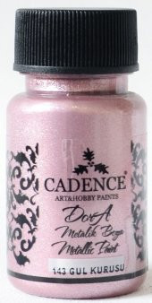 143 Gül Kurusu Dora Metalik Boya 50ML(cc) - 1