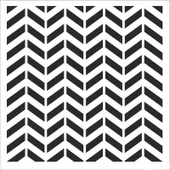 HD135 Home Dekor Stencil 45x45 - 1