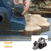 Crown Elektrikli 710W Planya Planer CT14013 Derinlik Tahta Pahlama Ahşap Şekillendirici 1 Adet - 3