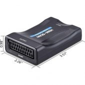 PrimeX PX-5110 1080P Full HD Scart To HDMI Görüntü Çevirici AC Converter - 2