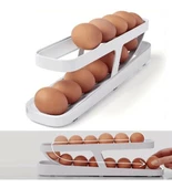 2 Katlı Otomatik Buzdolabı Yumurta Standı - 1
