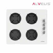 Alveus Beyaz Cam Ankastre Set - 3
