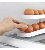 2 Katlı Otomatik Buzdolabı Yumurta Standı - 5
