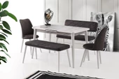 Açılır Silva Calcutta Masa  + Ekol Bench Takım - 1