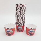 Cars (Şimşek McQueen) Cupcake (Muffin) Kabı (25 adet) - 2