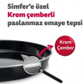 Simfer 4502 45 Litre Turbo Midi Fırın - Beyaz - 8