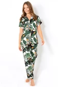 DoReMi Ivied Kısa Kollu Bayan Pijama Takımı - 4