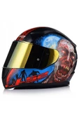 LS2 Rapıd 2 Zombıe Fullface Motosiklet Kaskı Gold Camlı - 1