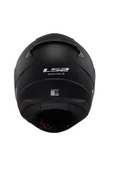 LS2 Rapıd 2 Mat Siyah Fullface Motosiklet Kaskı Gökkuşağı Camlı - 5