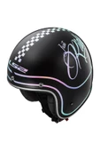 LS2 Unisex Siyah Bobber Rusty Kask thumbnail 3