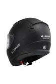 LS2 Rapid 2 Mat Siyah Motosiklet Kaskı - 3