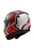 LS2 Rapid 2 Extra Kapalı Kask Beyaz-kırmızı - 4