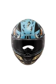 LS2 Rapıd 2 Neo Full Face Motosiklet Kaskı Mavi-Mor - 3