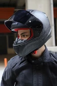 LS2 Rapid 2 Takaroa Mat Siyah Kask - 4