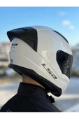 LS2 Rapid 2 Race Beyaz Kask - 4