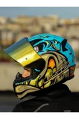 LS2 RAPID 2 NEO MAVİ-MOR KASK thumbnail 7