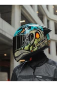 LS2 Rapıd 2 Race Neo Mavi-mor Kask - 4