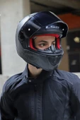 LS2 Rapid 2 Takaroa Mat Siyah Kask - 5