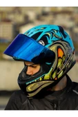 LS2 RAPID 2 NEO MAVİ-MOR KASK - 1
