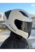 LS2 Rapid 2 Race Beyaz Kask - 3