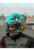 LS2 RAPID 2 RACE NEO MAVİ-MOR KASK - 3