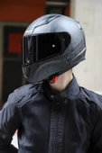 LS2 Rapid 2 Takaroa Mat Siyah Kask - 1