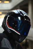 LS2 RAPID 2 EXTRA BEYAZ-KIRMIZI KASK - 1
