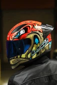LS2 RAPID 2 RACE SPOX KIRMIZI-GRİ KASK - 4