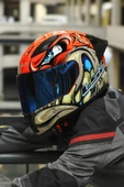 LS2 RAPID 2 RACE SPOX KIRMIZI-GRİ KASK - 3