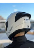 LS2 Rapid 2 Race Beyaz Kask - 5