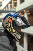 LS2 RAPID 2 SPOX MAVİ-GRİ KASK - 8