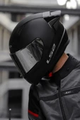 LS2 RAPID RACE MAT SİYAH KASK thumbnail 1