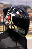 LS2 Rapıd 2 Race Spox Gri-kırmızı Kask - 3