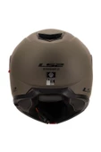 LS2 STROBE 2 MAT KUM ÇENEDEN AÇILIR MOTOSİKLET KASKI - 6