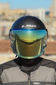 LS2 CLASSY MAT SİYAH KASK - 5
