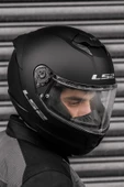 LS2 STREAM 2 MAT SİYAH KASK - 3