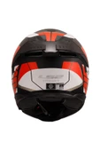 LS2 Stream 2 Road Kapalı Kask Mat Siyah-kırmızı-beyaz-gri - 5