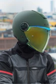 LS2 CLASSY MAT YEŞİL KASK - 3
