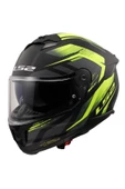 LS2 Stream 2 Fury Neon Sarı Fullface Motosiklet Kaskı - 4
