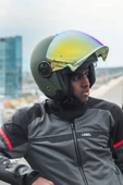 LS2 CLASSY MAT YEŞİL KASK - 4