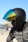 LS2 CLASSY MAT SİYAH KASK - 4