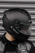 LS2 STREAM 2 MAT SİYAH KASK - 6