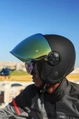 LS2 CLASSY MAT SİYAH KASK - 1