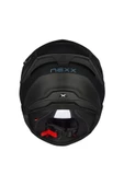 Nexx FULLBLACK MAT SİYAH KASK M - 3