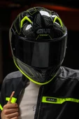 Givi 50.9 ENIGMA SİYAH-TITANIUM-NEON SARI KASK thumbnail 5