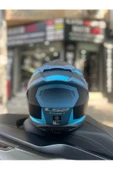 LS2 Storm 2 Racer Mat Mavi Full Face Kask - 2