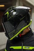 Givi 50.9 ENIGMA SİYAH-TITANIUM-NEON SARI KASK thumbnail 4