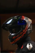 Nexx Y.100R NIGHT RIDER MAT SİYAH KASK - 6